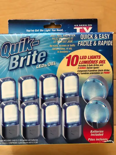 10 LED Lights for $10, View more