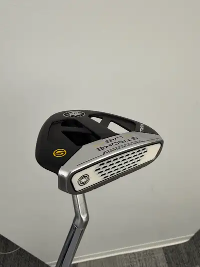 Odyssey Stroke Lab putter in great shape. Clean face, smooth roll, and very forgiving. Features the...