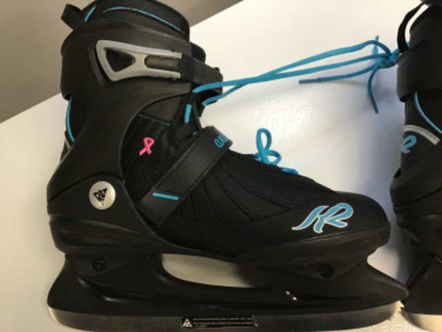 K2 women’s ice skates size 9.5 in Skates & Blades in Gatineau