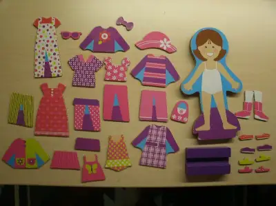 Melissa & Doug Magnetic Dress Up Girl, View more