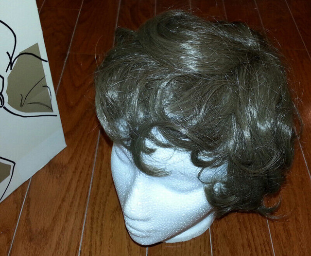 Vintage wig with styrofoam head and box (1970's) in Other in Markham / York Region - Image 2
