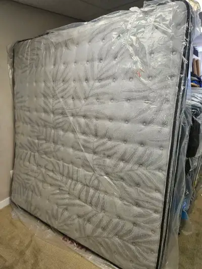 KING SEALY FIRM 12.5" POCKET COIL MATTRESS – $350, View more