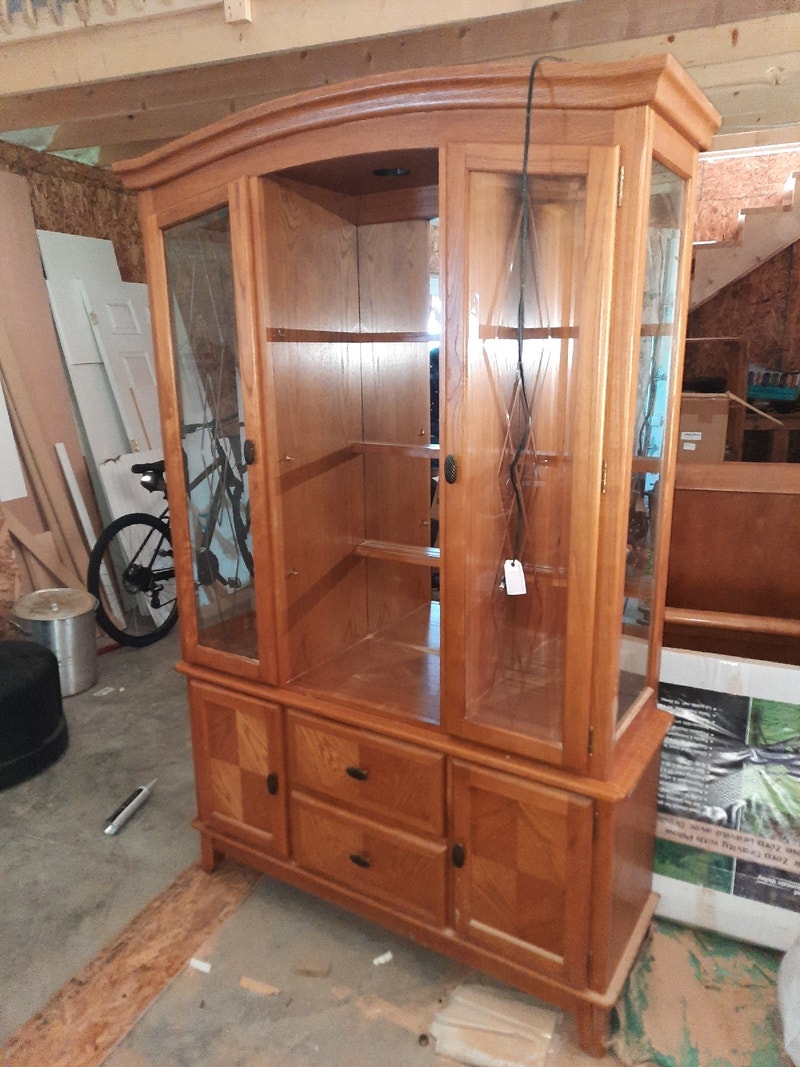 Oak Hutch Hutches & Display Fredericton Kijiji