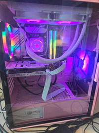 Gaming PC Pink & White
