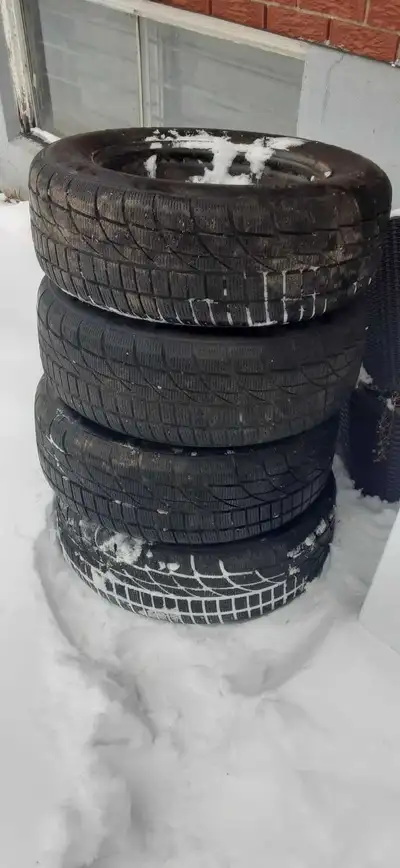 Get ready for winter with these 225/60R16 winter tires! These tires were used one season. Perfect fo...