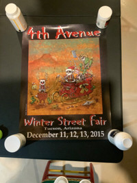 Tucson 4th Avenue Street Fair December 2015 Poster