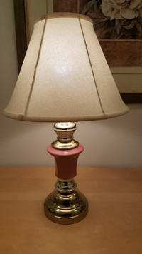Table Lamp Ceramic and brass
