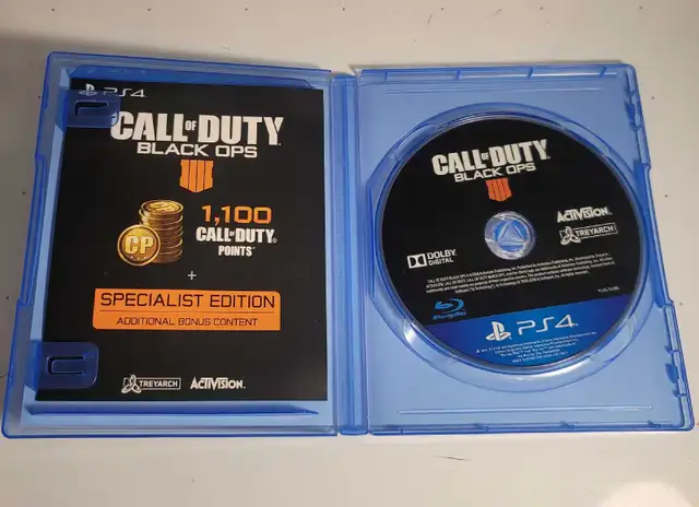 PS3 & PS4 Games Black Ops 4 Uncharted REGION 3 in Sony Playstation 3 in Barrie - Image 5