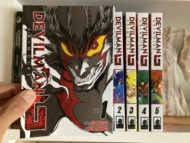  Devilman G  Grimoire manga, #1-5 complete dans Bandes dessinées  à Ville de Montréal