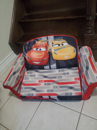 Disney car foldable sofa for kids RECENTLY REDUCED