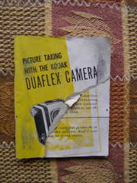 Kodak Duraflex Camera Instruction Booklet