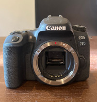 Canon EOS 77D DSLR with EF-S 18-55mm Lens