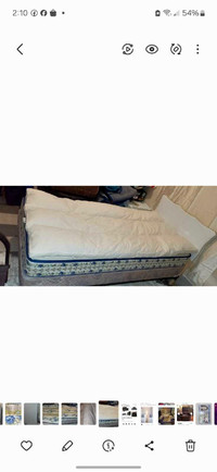 Twin size mattress topper 
