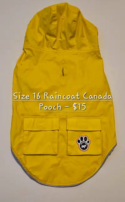 Pet Clothing for sale. These have been worn by my dog, but he outgrew them. Worn only a couple of ti...