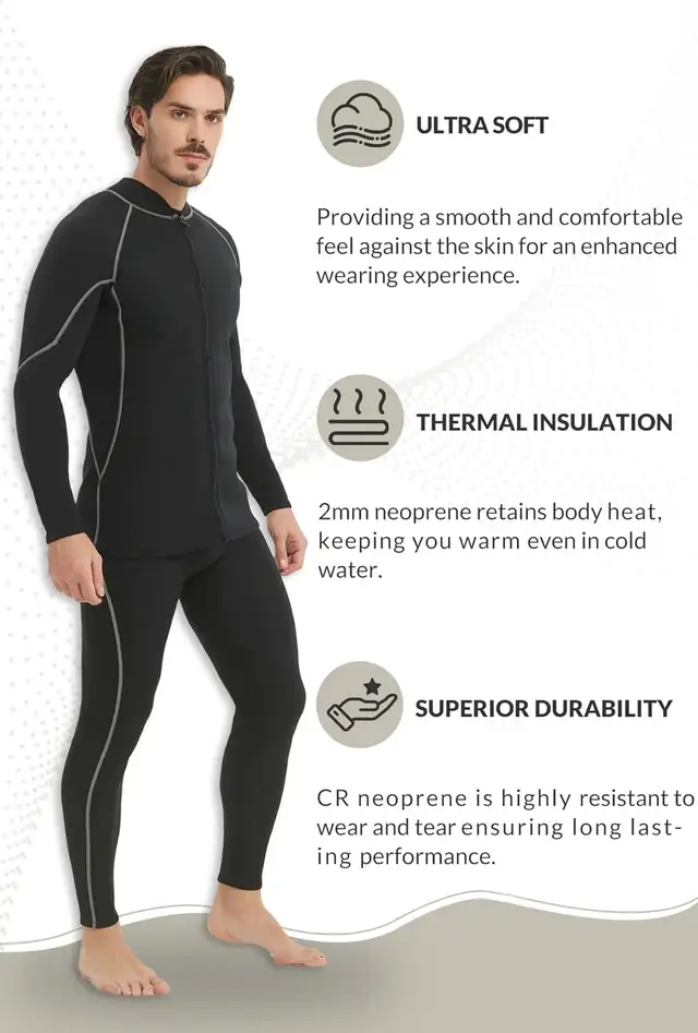 Men's 2mm Wetsuit Pants – Super Stretch Neoprene Shorts for Surf in Water Sports in Oshawa / Durham Region - Image 4