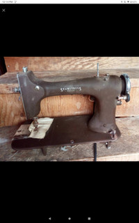 Vintage antique sewing machine