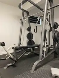 Multiple use gym machine!