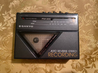 Sanyo stereo radio cassette vintage