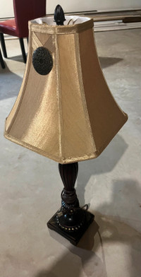 Gold Brown Lamp