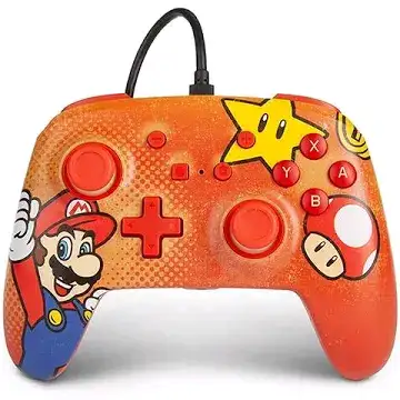 PowerA Wired Nintendo Switch Controller (Mario Vintage Edition), View more