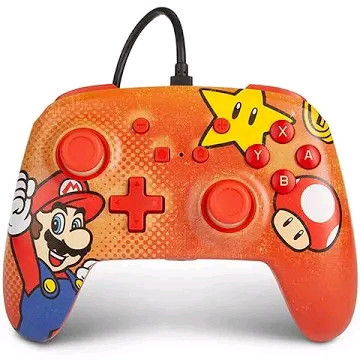 PowerA Wired Nintendo Switch Controller (Mario Vintage Edition) in Nintendo DS in City of Toronto