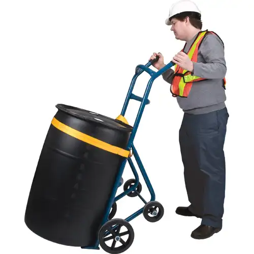DRUM HAND TRUCK. FREE STANDING DRUM CART. LOAD DRUMS ONTO PALLET in Hand Tools in London - Image 4