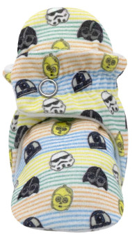 STAR WARS SNAP BOOTIES - 6-12 MONTHS