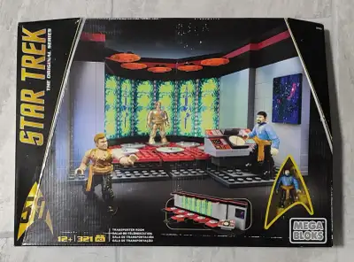 MEGA BLOKS CONSTRUX STAR TREK TRANSPORTER ROOM DPH81, View more