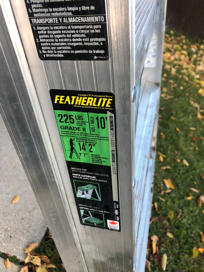 10 ft ladder Ladders & Scaffolding Winnipeg Kijiji