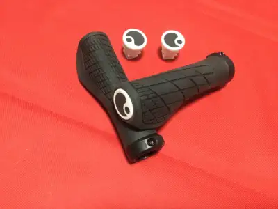 ERGON GA3 BICYCLE HANDLEBAR GRIPS + EXTRA BAR ENDS, View more