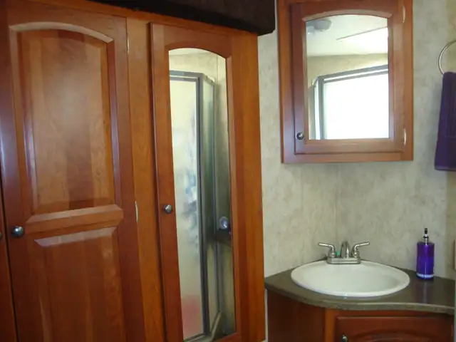 Cougar 5th wheel trailer and campsite regina beach campground in Travel Trailers & Campers in Regina - Image 9