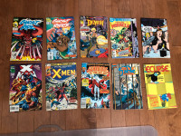 Marvel, DC, Eclipse, Renegade Comic Books