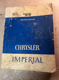 1968 Chrysler-Imperial shop manual