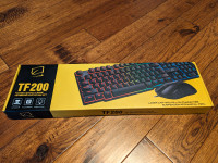RGB Gaming Keyboard and mouse