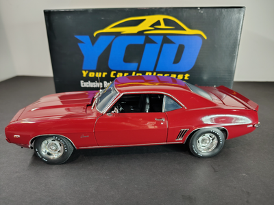 YCID/Acme 1969 CHEVY BERGER COPO CAMARO 1/18 diecast in Garnet Red. Very limited production of only...