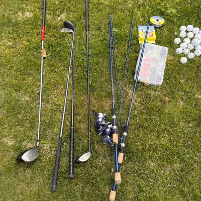 Fishing and golf 