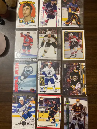 116 cards hockey