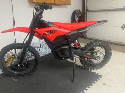 My son has lost interest - less than 3 months old. Purchased at Epic Cycle. Powerful electric dirt b...