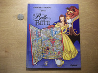 Walt Disney-La Belle et la Bête  livre cherche et trouve