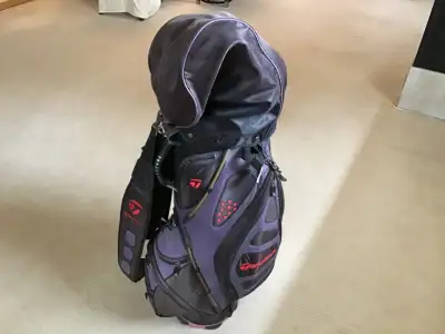 Taylormade Golf Bag and Miscellaneous Clubs, View more