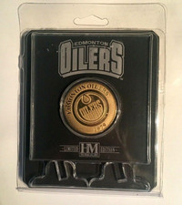 NHL Edmonton Oilers Highland Mint Piece Monnaie Hockey sport