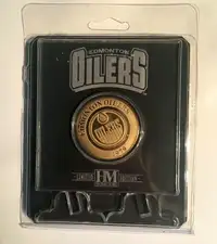 NHL Edmonton Oilers Highland Mint Piece Monnaie Hockey sport