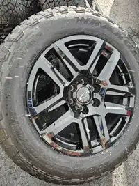 20" Chevy wheels w/ Goodyear Wrangler Trail Runner AT