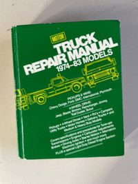 Motor Truck Repair Manual 1974-83 Models