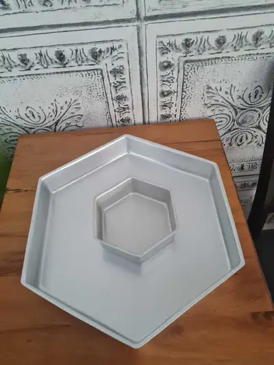 Hexagon baking pans, View more