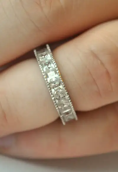 14K GOLD ETERNITY RING, View more