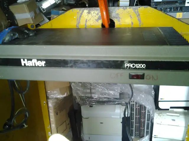 hafler pro1200 studio power amp xlr 1/4 200+ power amplifiers cr ...