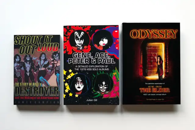 Kiss 3 Books: The Making of Destroyer, Solo Albums, The Elder in Non-fiction in Laval / North Shore - Image 2