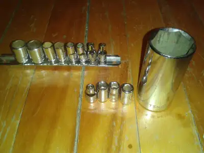 Screwdrivers Bit Set 8 pieces/43514-13mm-43513-12mm-43507-9mm-43504-8mm-43503-7mm-43502-6mm-43501-5m...