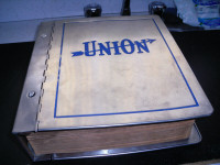 1941 Union Hardware Métal Co. Binder